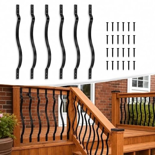 Wave curved aluminum - 32.25",