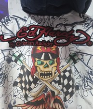 Vintage ed hardy hoodie By Christian Audigier - Medium