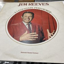 Jim Reeves Vinyl Legendary Performer LP Album RCA Records