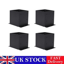 6x6 Post Base 4Pcs, 5.6x5.6 in