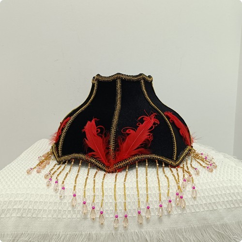 Lampshade with fringe - fringe, ornate