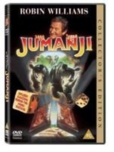 Jumanji dvd robin williams - jumanji,