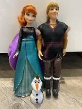 Disney Frozen dolls, Kristoff , Singing Anna And Olaf  Bundle Set (N5)