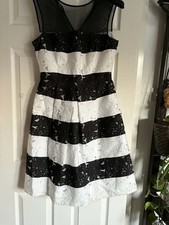 Black White Monochrome Mesh