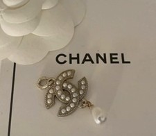 Chanel Paris Gold & Rhinestone