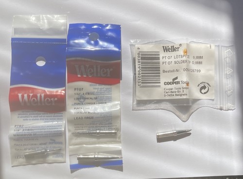 Weller tips for - tcp, soldering