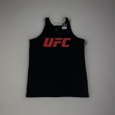 Official UFC Adult Gym Workout Vest Red Logo