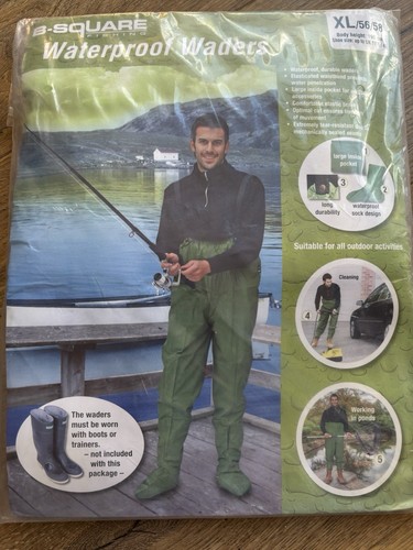Square waterproof waders - square,