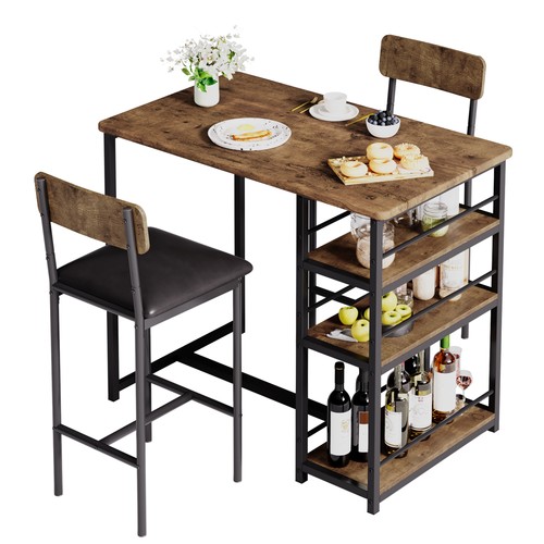 Piece farmhouse bar table - 3,