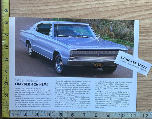 Dodge charger 426 - dodge,