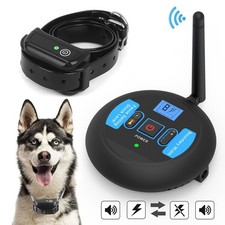 Black Wireless Electric Dog