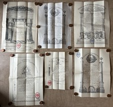 1914 - 1948 Irish Masonic Certificates Westport & Cork Lodges , Father & Son.