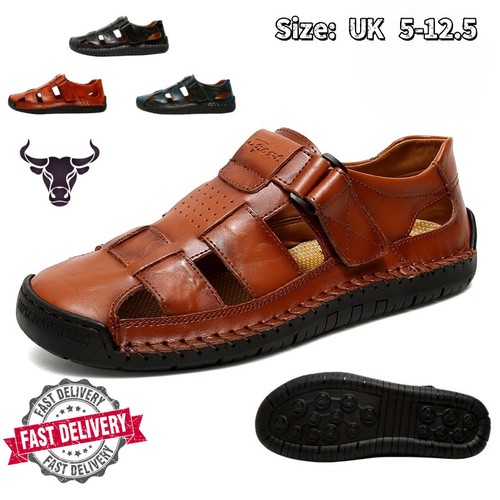 Men casual closed - men, leather