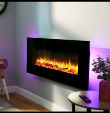 Wall Mounted Electric Fire 30"
