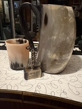 viking drinking horn mug
