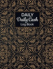 Daily Cash Log Book Petty Cash Large Ledger Book | Daily Cash Flow Log | Fina.