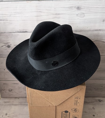 Maison michel paris black felt - michel,