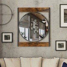 Farmhouse Round Wall Mirror