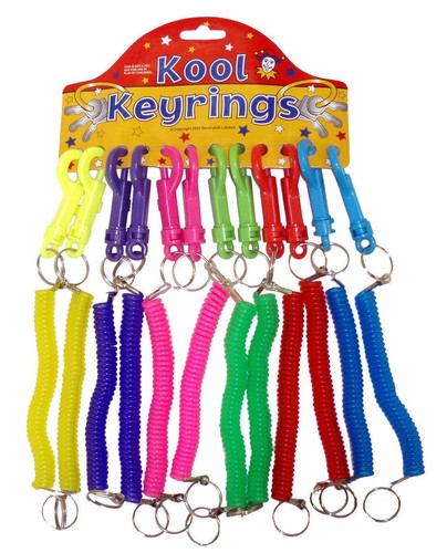 Snap spring clip - spring, spiral