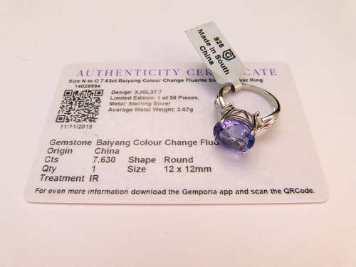 Gemporia 63ct baiyang colour - gemporia,