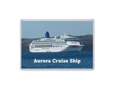 Fridge Magnet Aurora Cruise