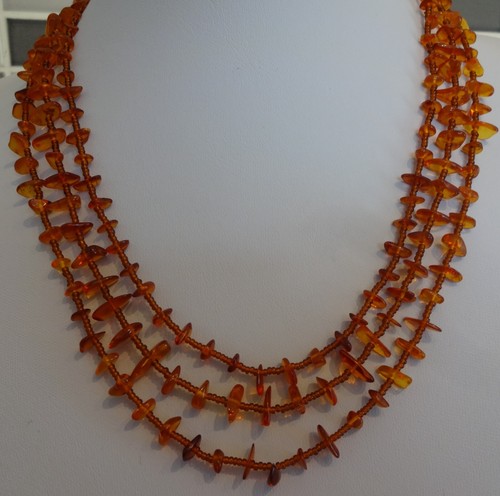 Stunning trio amber chip - stunning,