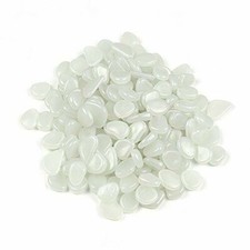 100 Glow In The Dark Pebbles Luminous Stones Garden Walkaway Aquarium Fish Tank