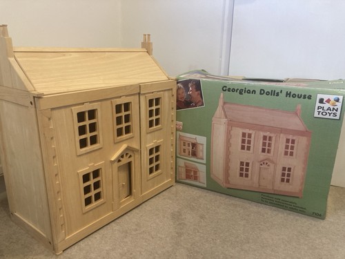 Wooden georgian dollhouse plus - wooden,