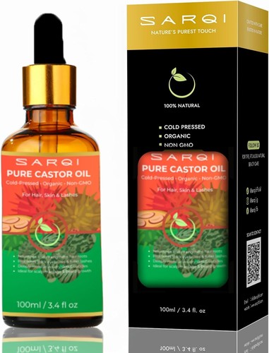 Organic castor oil - oil, hair