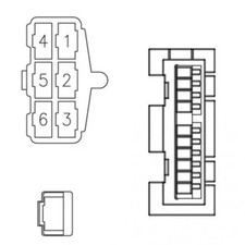 Radio Wiring Harness fits Case