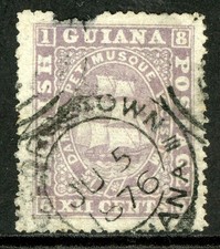 British Guiana 1875 British QV