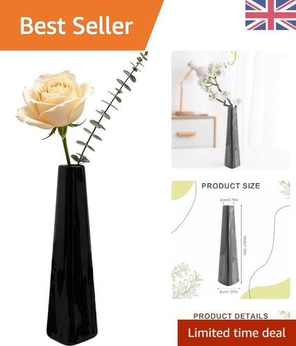 Ceramic bud vase tall - ceramic,