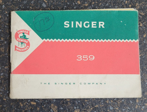 Singer 359 sewing machine - singer,