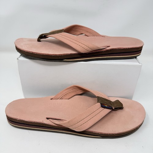 Rainbow sandals women double - sandals,