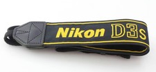 Genuine Nikon D3s Neckstrap - Excellent condition, appears unused