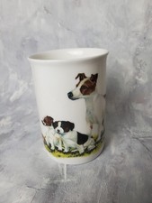 Roy Kirkham 1990 Fine Bone China Mug - Dog Lovers Jack Russell Terrier England