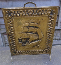 Vintage brass fire - vintage,