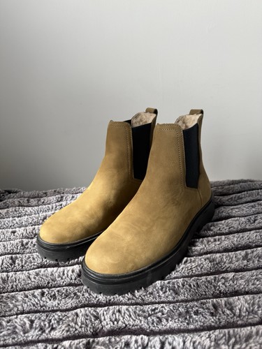 Fairfax favor nubuck sheepskin - nubuck,
