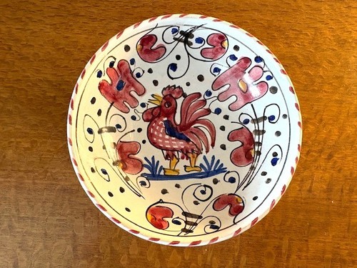 Deruta italian pottery bowl - deruta,