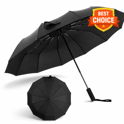 Black umbrella rib strong - umbrella,