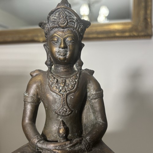 Rare antique bronze buddha - bronze,