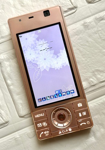 Docomo fujitsu 05c pink - docomo, f-05c