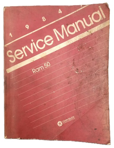 1984 dodge ram service - 50,