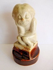UNCOMMON  ANTIQUE ROYAL DOULTON STONEWAE GREMLIN SPRITE FIGURE BY L HARRADINE