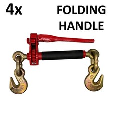 4 x Ratchet Loadbinder with