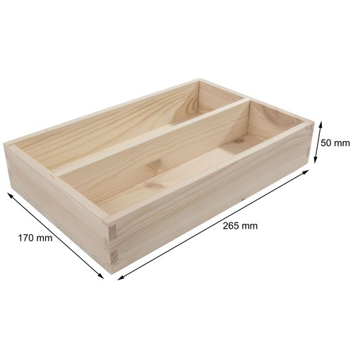 Pine two compartments - two,