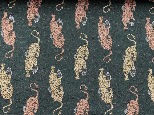 Cotton tapestry fabric cheetah - cotton,