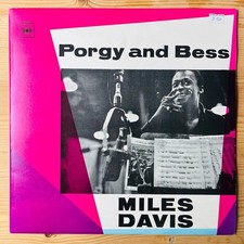 Miles Davis Porgy And Bess 12" Vinyl LP Reissue CBS Records SBPG 62108 CS 8085