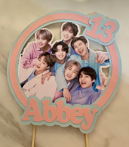 Bts pop inspired cake - k,