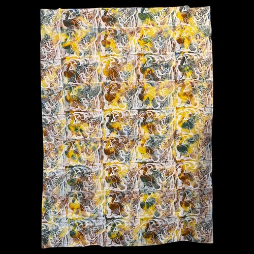 African batik wall - african, hanging